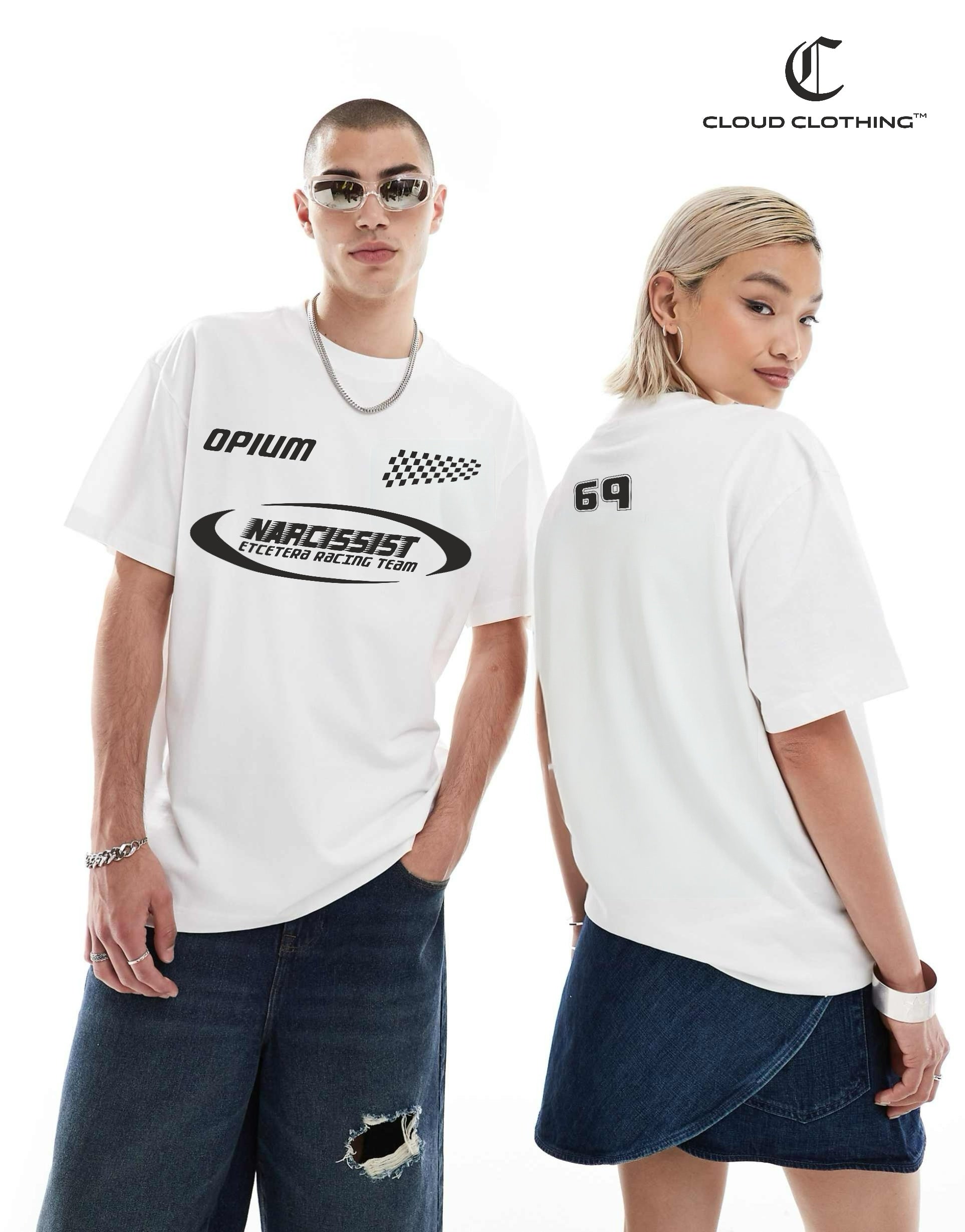 NARCISSIST OVERSIZED TEES